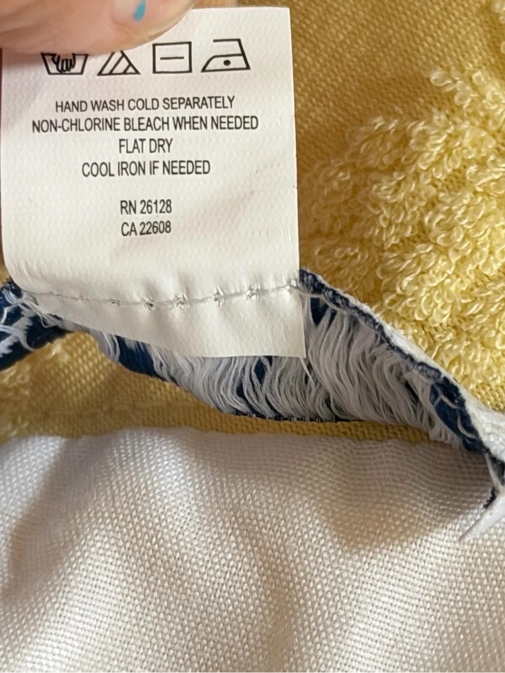 Tommy Bahama Yellow Pineapple Terry Cloth Bucket Hat One Size